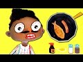 Fun Cooking Kids Games - Toca Kitchen 2 - Learn & Create Foods Game Video for Children