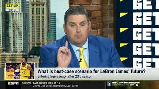 GET UP | Windy sounds off on LeBron James' NBA Free Agency, 'More of an Urgency' amid Lakers buzz