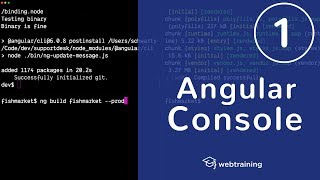 Angular Console - Parte 1