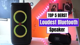 Top 5 best loudest Bluetooth speakers in 2023 [Top 5 Picks]