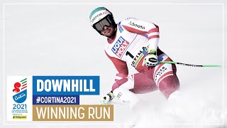 Vincent Kriechmayr | Gold | Men’s Downhill | 2021 FIS World Alpine Ski Championships