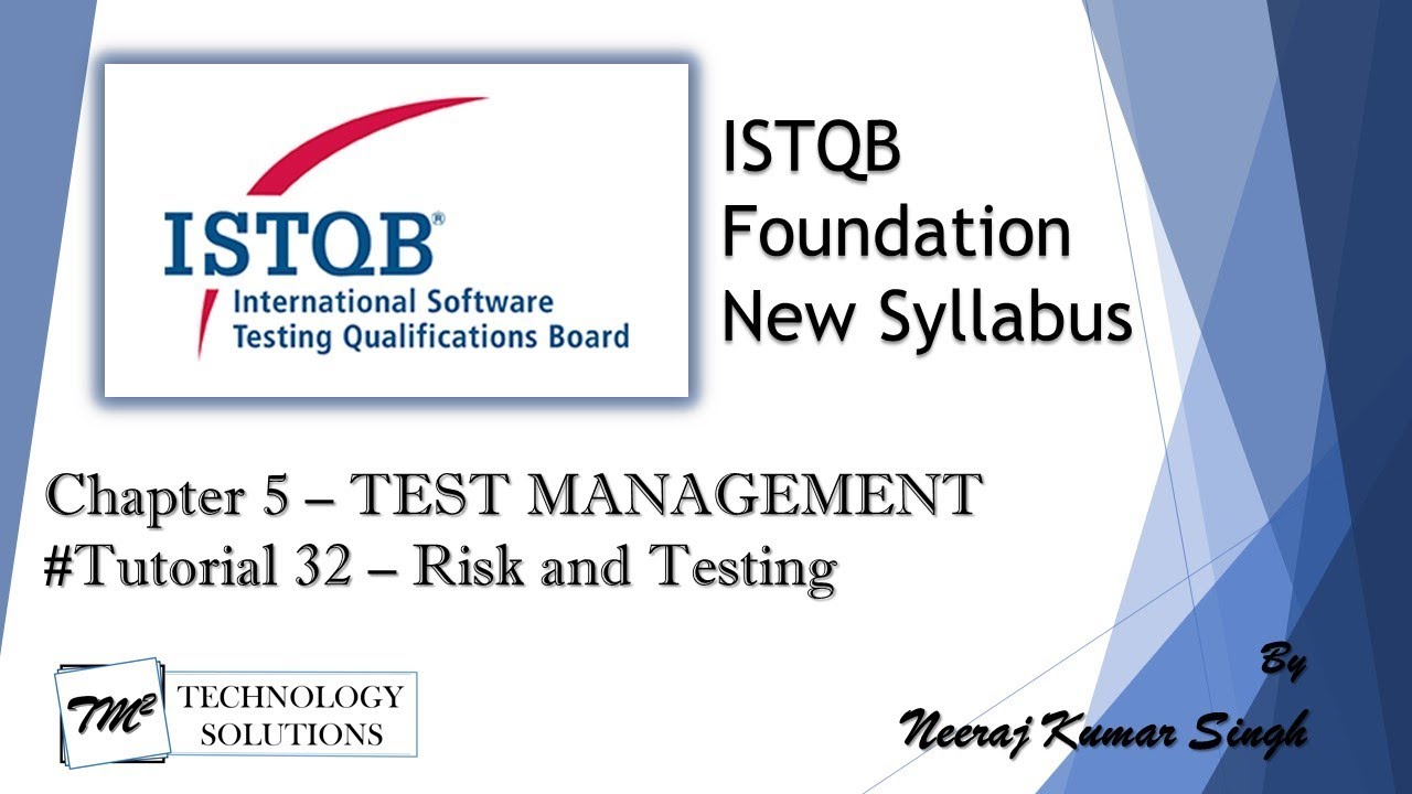 ISTQB Foundation Level | 5.5 Risk And Testing | Project Risks Vs ...