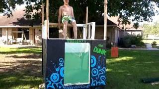 REAL HOMEMADE DUNK TANK