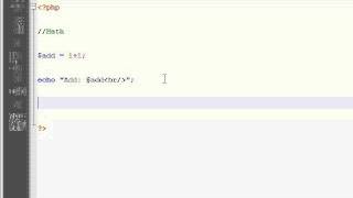PHP Tutorial 2 - Math
