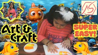 Easy Fish Art Tutorial for Beginners 🐟 | Paint Fish in Minutes  with Ayra 🎨 | Quick \u0026 Fun Art Lesson