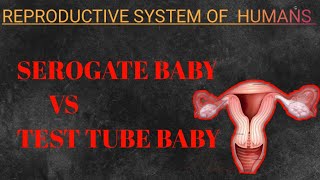 Difference Between Surrogacy and Test tube Baby|| Reproduction in Human