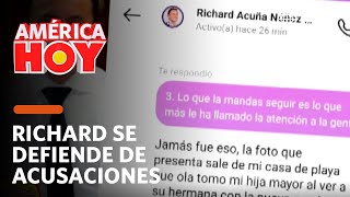 América Hoy: Richard Acuña tells his version after ex-partner's lawsuit (TODAY)