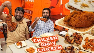 COC | Special Masala Only Chicken Variety @ Ambur | பானிபூரி சிக்கன் | Food Exploring with JB…