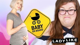We Wore Pregnancy Bellies • Ladylike