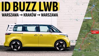 VW ID Buzz LWB - z Warszawy do Krakowa i z powrotem