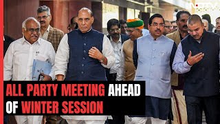Government Convenes All Party Meeting Ahead Of Parliament's Winter Session