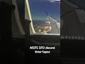 msfs decent into sfo time lapse msfs2020