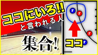 【コーナーにいろ！！と言われる人へ】超具体的な動き方をお伝えします！　バスケ練習方法　ミニバス練習　ミニバス上達