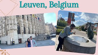 Exploring Belgium(Leuven)With Our Indian Subscribers|Leuven,Belgium HD Tour By The Authentic Indians