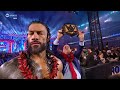 🩸 The Tribal Chief Roman Reigns honours The Bloodline in WrestleMania XL entrance