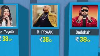 Top 50 Richest Singer || Net Worth || Yo Yo Honey Singh, Guru Randhawa, B-Praak,Arijit Singh,Badshah