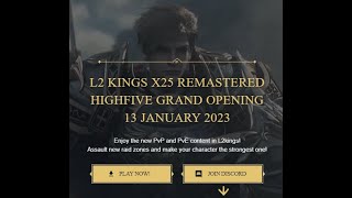 L2 Kings REMASTERED H5 x25 server