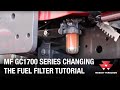 AGCO DIY Series: Changing the Fuel Filter on an MF GC1700 Tractor