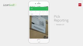 Pick Reporting App for Infor M3