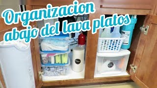 10 IDEAS PARA ORGANIZAR DEBAJO DEL  FREGADERO // 3 DIY FACILES Y UTILES