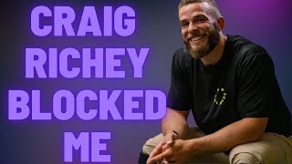 Craig Richey Blocked Me on YouTube