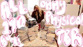 Every. Single. Book. on my physical tbr *190 books*