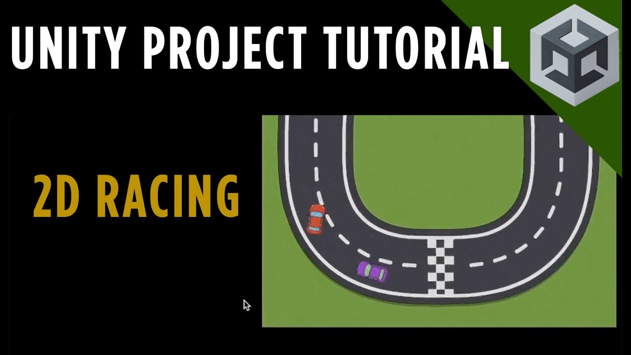 Unity Project Tutorial 2d Car Racing Game Youtube