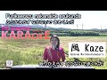 【KARAOKE Romaji Kaze 風/Hashida Norihiko & Schubert’s 】 For practice (COVER BY Suwa Junko すわじゅんこ)