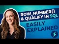 Row_Number & Qualify SQL Tutorial