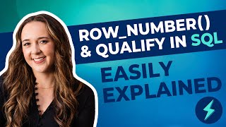 Row_Number & Qualify SQL Tutorial