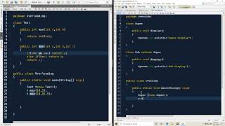 12.15 : Polymorphism using Overloading and Overriding — [Abdul Bari] Java Course