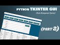 Connect your Python Tkinter GUI app to the database MySQL for CRUD Stock Management System (part2)