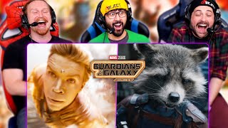 GUARDIANS OF THE GALAXY VOL. 3 TRAILER 2 REACTION!! Marvel Studios Official New Trailer
