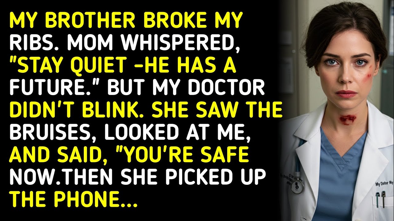 My Brother Broke My Ribs Mom Whispered Stay Quiet He Has A Future