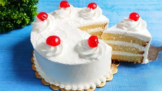 ভ্যানিলা ময়েস্ট কেক ডেকোরেশন | Vanilla Moist Cake Decoration