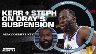 Perk responds to Steph & Kerr’s comments: ‘Draymond is NOT the VICTIM’ 😬 | NBA Today