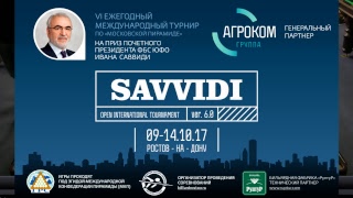 Savvidi 2017 Корягин Вадим  UKR - RUS  Евстигнеев Тимур