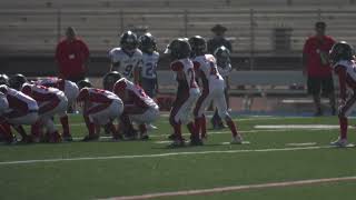 Khalil Sams #3 8u Eastlake Panthers on the tackle!!!