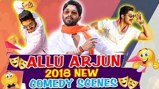 Allu Arjun 2018 Best Comedy Scenes | Sarrainodu, DJ, Son Of Satyamurthy, Main Hoon Lucky The Racer