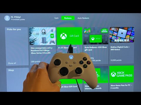 Xbox Series X/S: How to earn and redeem points for Microsoft Rewards – Tutorial! (For beginners) 2023