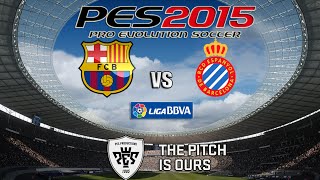 FC Barcelona vs Espanyol   LigaBBVA @PES2015