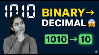 Day 43 | Binary to Decimal – Simple Interview Logic #coding #interview