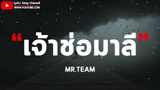 เจ้าช่อมาลี - MR.TEAM (เนื้อเพลง)