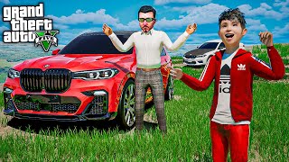 ОТЕЦ И СЫН В GTA 5 - БАТЕК на BMW X7 сломался прямо НА ТРАССЕ ! ⚡ГАРВИН