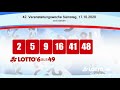 lotto 6 aus 49 kugel 48 verhalten physikalisch unerklärbar 3 x steuerung vor laufender kamera