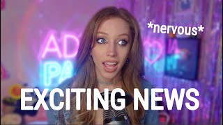 EXCITING NEWS! (this video may self destruct)