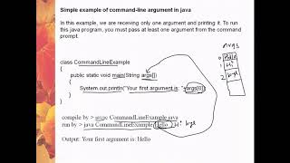 JAVA session 22 command line arguments || Command Line Arguments in Java || Command Line Argument