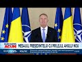 mesajul lui iohannis la sfârșit de 2024 a fost un an complicat dar românia e o ţară stabilă