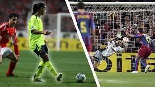 🔥 The Day Ronaldinho's Barça 🇧🇷 Hit the Wall of Benfica 🇵🇹 | Champions League 2006 ⚽