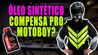 Óleo sintético é bom pro motoboy?